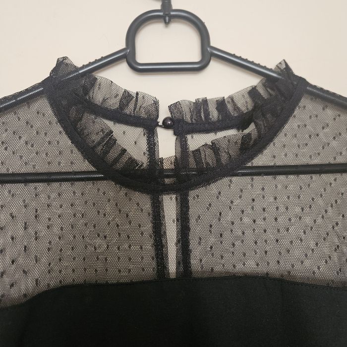 Bluzka elegancka z długim rękawem rozm.164.