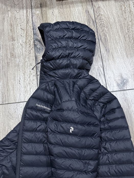 Damska Kurtka Puchowa PEAK PERFORMANCE Down Naturalny Szary Gęsi Puch