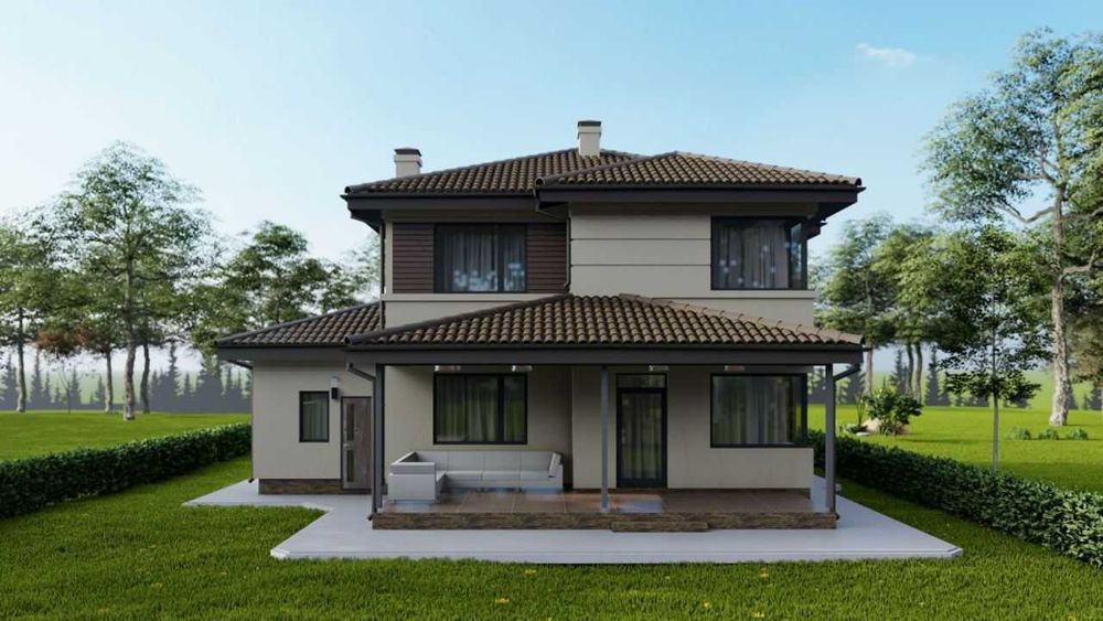 Будинок в Нових Петрівцях з видом на море з ділянкою 17 соток