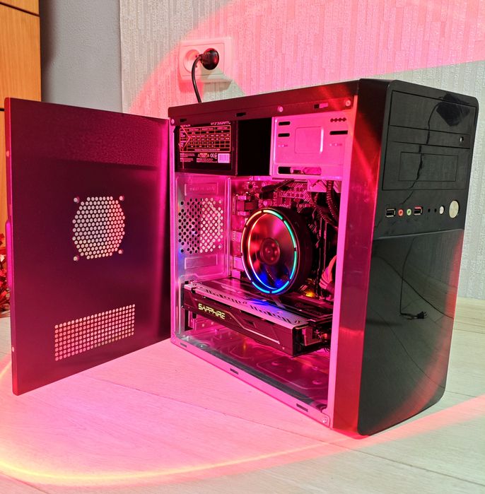 •ПОТУЖНИЙ•Ігровий ПК•16GB-DDR4•Rx470•SSD•Системний Блок•Компютер•AMD•