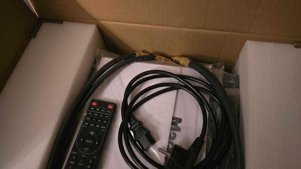 Zestaw stereo: wzmacniacz Magnat MA900 + bluesound Node Nano + kable Oehlbach NF 214 Master (2x1,0 m)