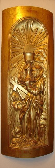 Crucifixo em prata "Javali" com estojo