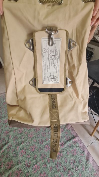 Saco de viagem -Aviation travel gear - spirit of saint louis