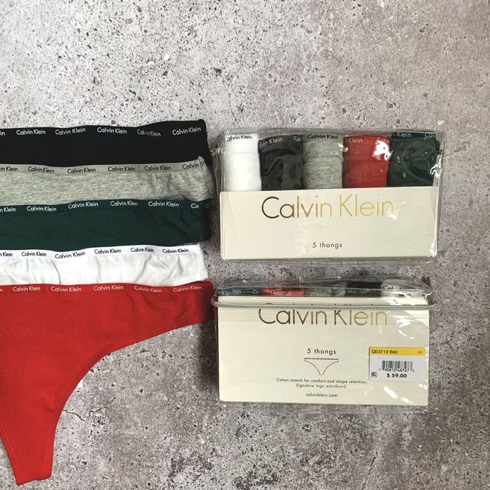 Calvin Klein/Стрінги/Бікіні/5шт,3 шт/Оригінал100%.РазмірS,M