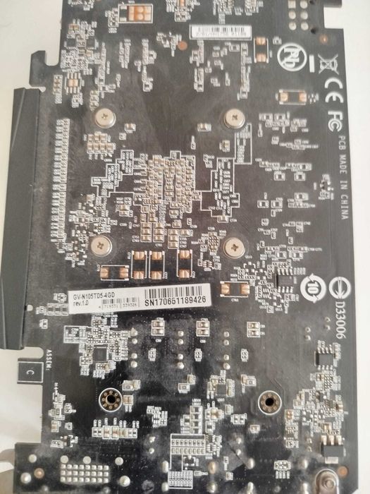Placa gráfica Gigabyte Ultra Durable 2 GV-N105TD5-4GD Geforce Gtx 1050 Ti