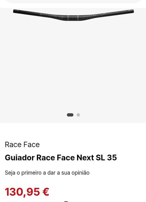Guiador em carbono