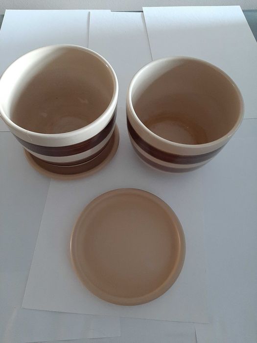 Doniczki ceramiczne 3 sztuki