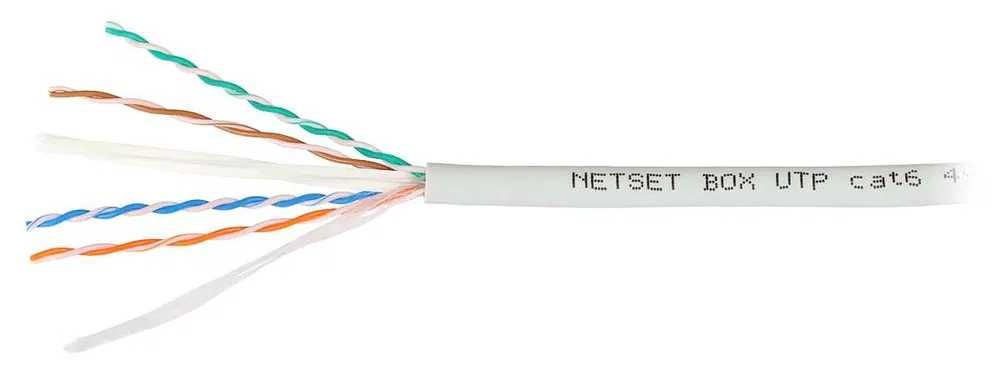 Przewód NETSET U/UTP kat. 6 klasa pal B2ca-s1a-d1-a1 [52m] E1615_1