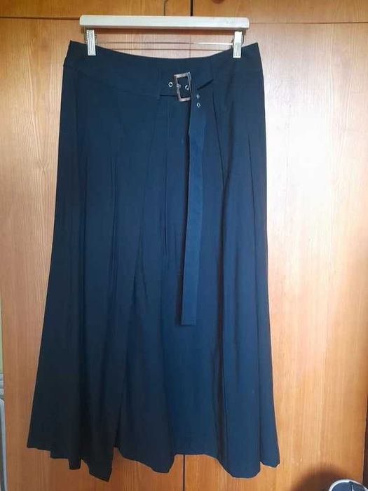Spódnica maxi plisowana steampunk gothic