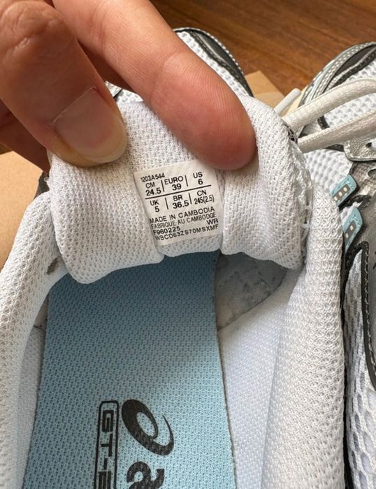 Asics GT 2160 White/Pure Silver