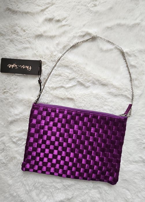 Torebka mała fioletowa