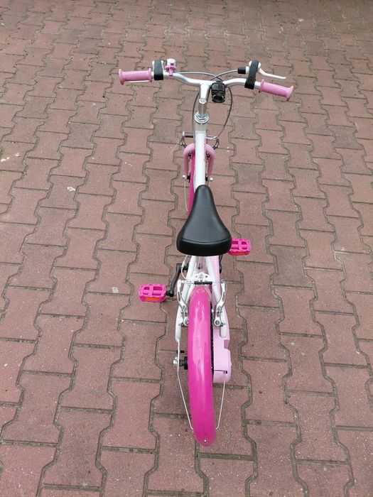 Rower decathlon BTWIN 500 Doctogirl 16" + kółka boczne – mało używany