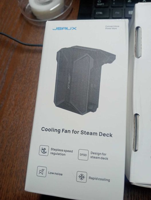 JSAUX ModCase Steam Deck + Cooler Kit (PC0104+GP0200) - NOVO