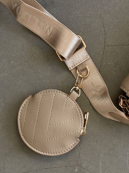 Сумка Louis Vuitton Wave / сумочка луї віттон бежева