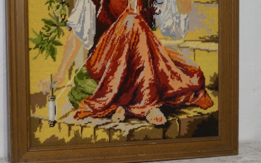 Stary Gobelin ścienny