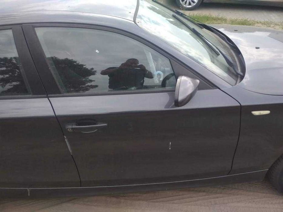 Drzwi prawe przód przednie Bmw e87 LCI a22 Sparkling Graphite igła