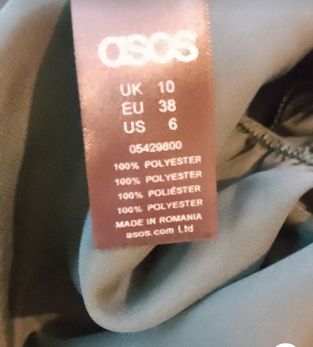 Kombinezon Asos satyna 38