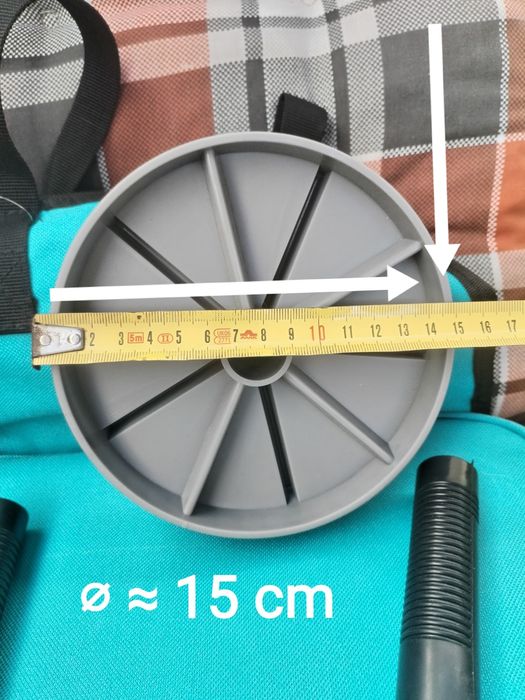 Roda de Abdominais Desmontável (Ab Wheel) – Quinta do Conde