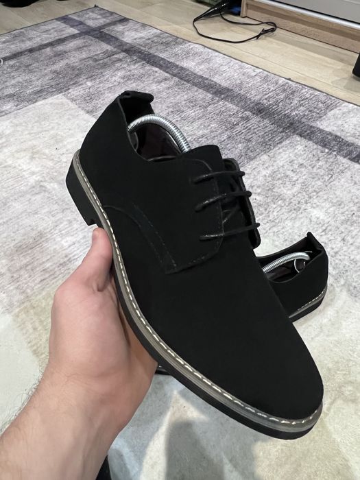 Туфлі чоловічі замшеві