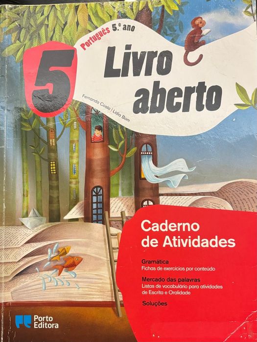 Livro aberto português 5