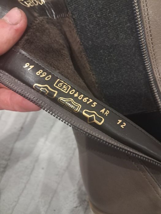 Buty skórzane Gabor Nappa Nava, beżowy, rozmiar 40