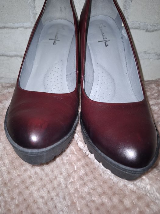 Buty skórzane Maciejka