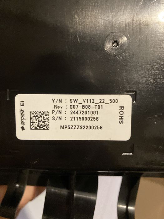 Midul inwertora pralki beko WTV8634XAW