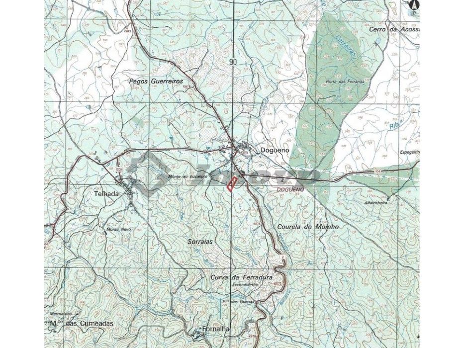 Terreno rústico de 0,775Ha localizado na Dogueno - Almodôvar