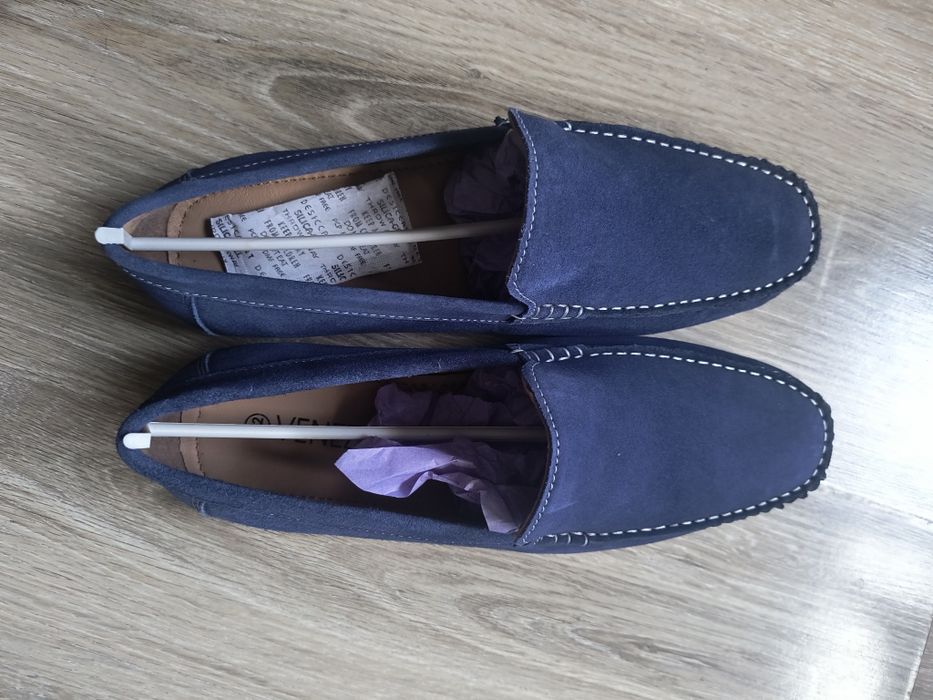 Zamszowe mokasyny Venezia