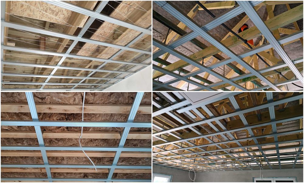 Stelaż sufit profile profil na sufity CD60 UD30 UD27 CW UW UA sufitowe