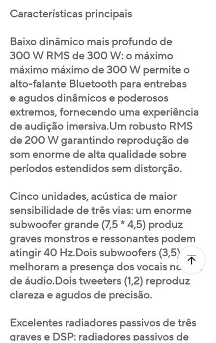 Vendo coluna de som novo