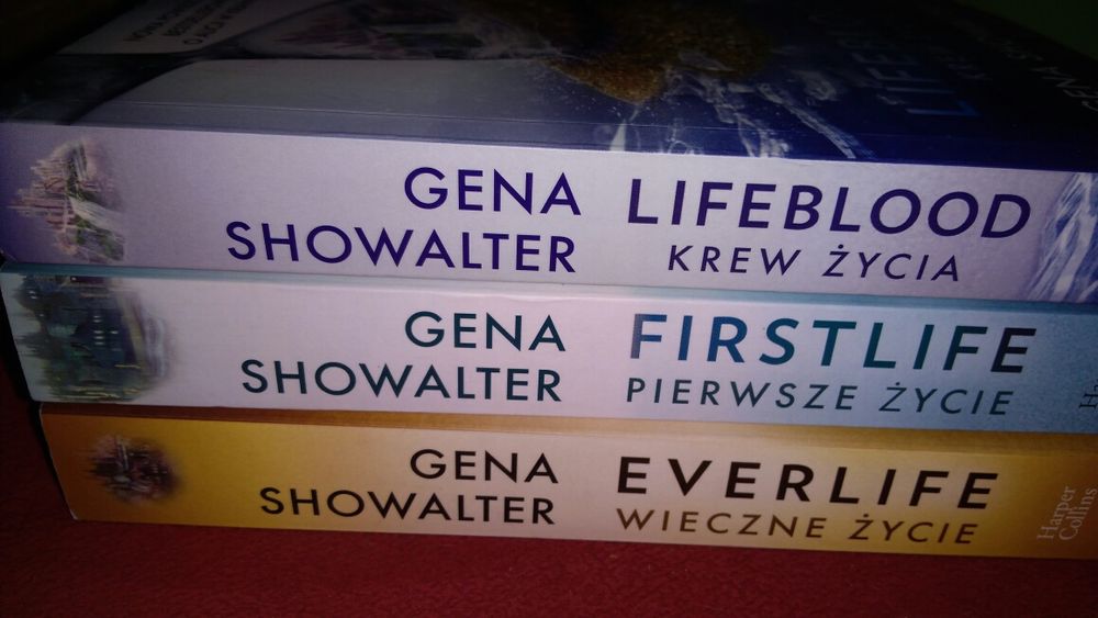 Gena Showalter seria fantasy Wieczne życie
