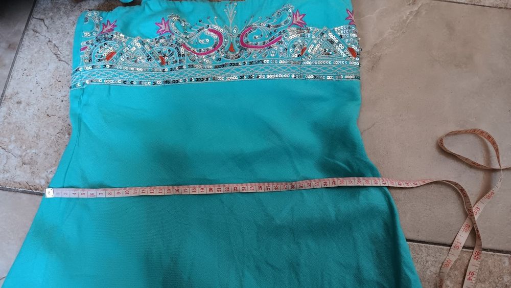 Lniana sukienka Warehouse r.38