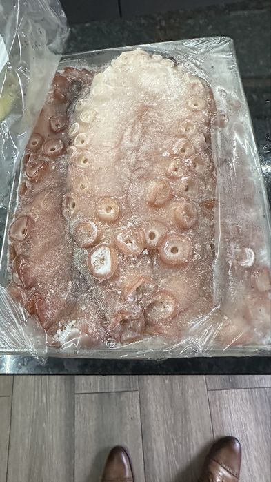 Polvo congelado - embalado