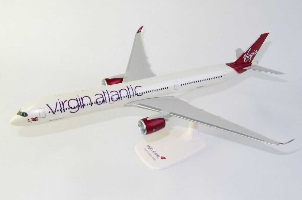Aviões de coleção -VIRGIN ATLANTIC A 350/1000 com 37 cm