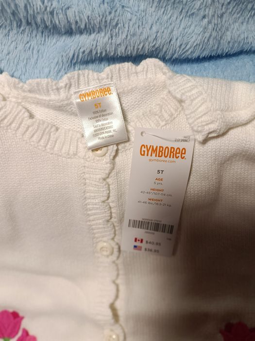 Продам кардиган  фірми  Gymboree на дівчинку 5 років