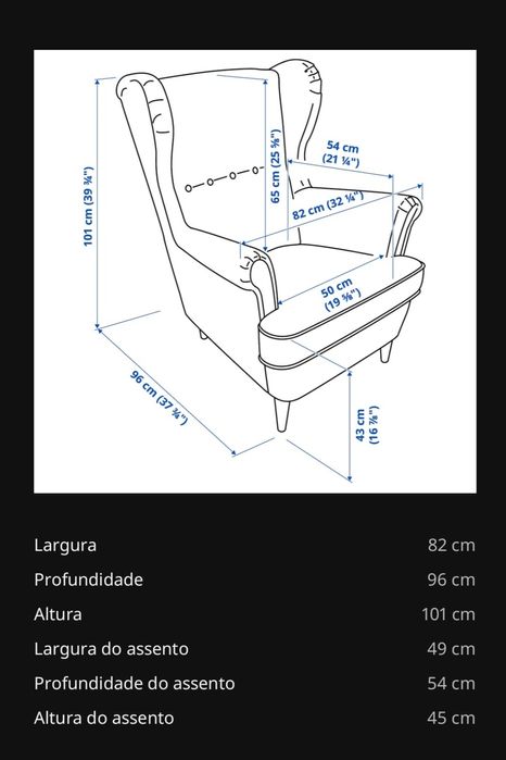 Poltrona Ikea - Cinza
