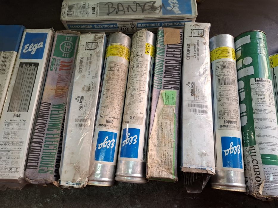 Elektrody spawalnicze otulone