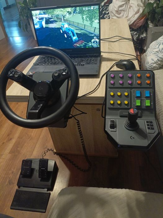 Kierownica Logitech saitek g farm sim