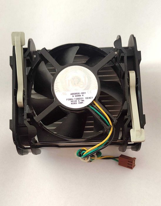 Cooler Ventoinha Ventilador Intel CPU 12V com Dissipador