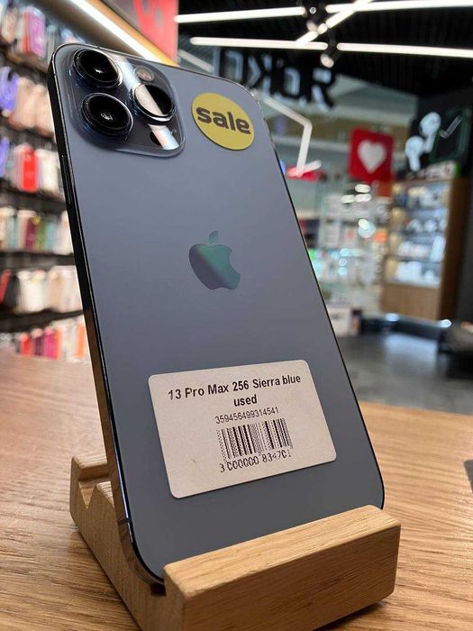 USED 13 Pro Max 256 Sierra Blue ОПЛАТА ЧАСТИНАМИ 0% у Ябко Дніпро