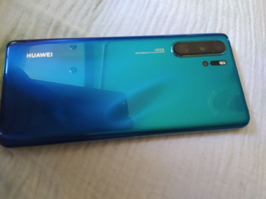 Huawei P30 Pro 6/128GB Aurora | EKRAN IGŁA OLED (Działa!) | Full Zestaw, Etui THE CROW, Papiery