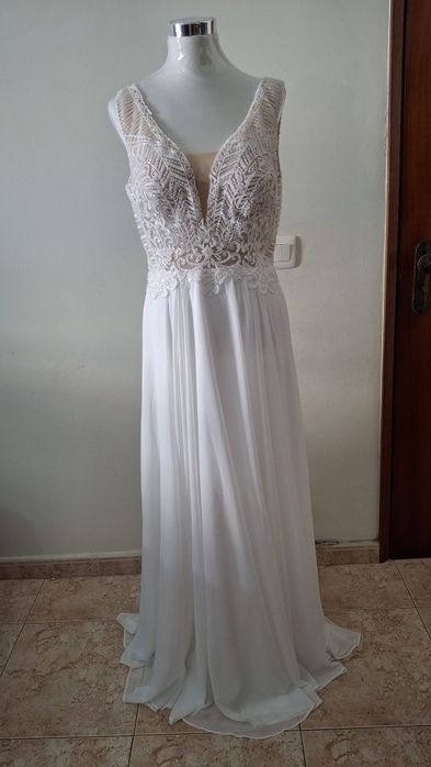 Vestidod e noiva tamanho 16 XL- 2XL