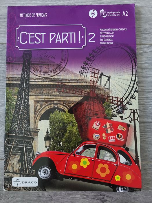 Cest parti! 2 Methode de francais podręcznik A2 język francuski