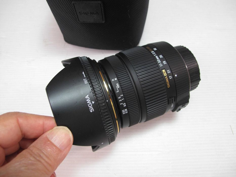 Sigma 17-50mm 2.8 estado TOP Estabilizada para Nikon