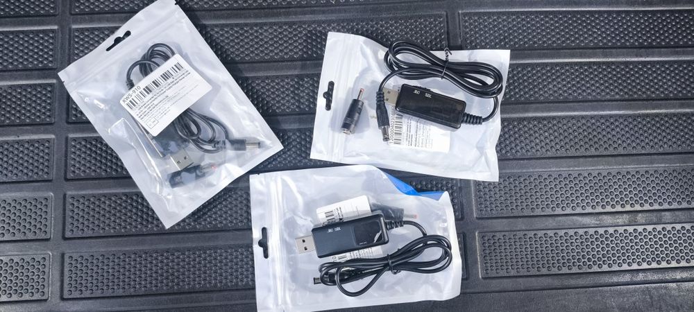 Кабель живлення USB to DC 5.5x2.1mm 9- 12V