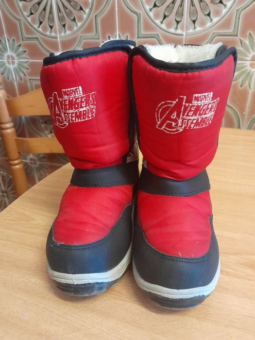 Botas de criança quentinhas Marvel