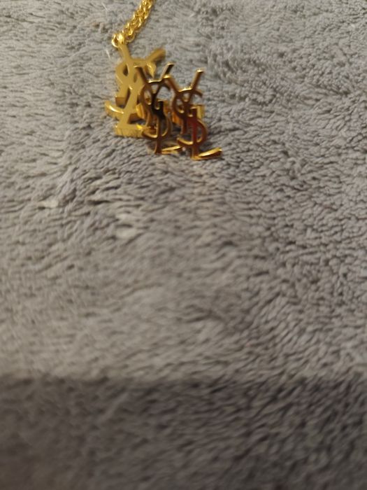 YSL  komplet naszyjnik i kolczyki