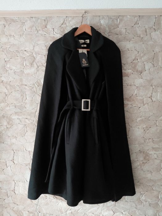 Sands & Hall unikatowa peleryna / płaszcz  damski premium XL /XXL