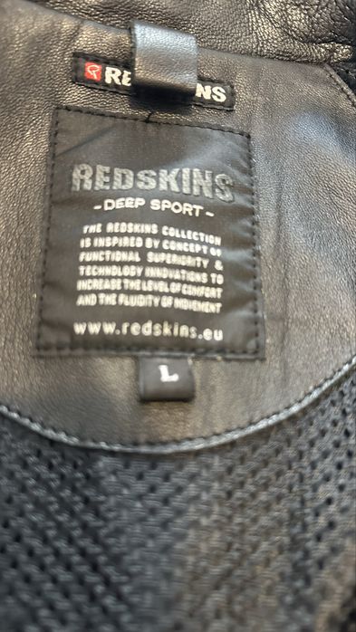 Blusao motard em pele